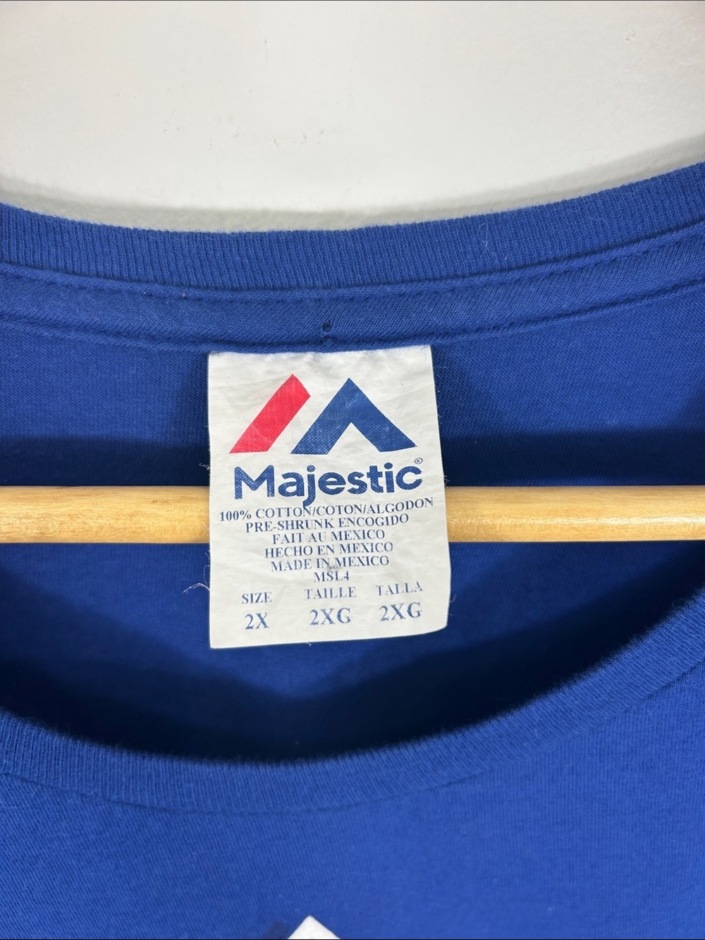 Toronto Blue Jays Royal Blue Short Sleeve Tee Baseball Summer Fan Ball Sport - Picture 3 of 7